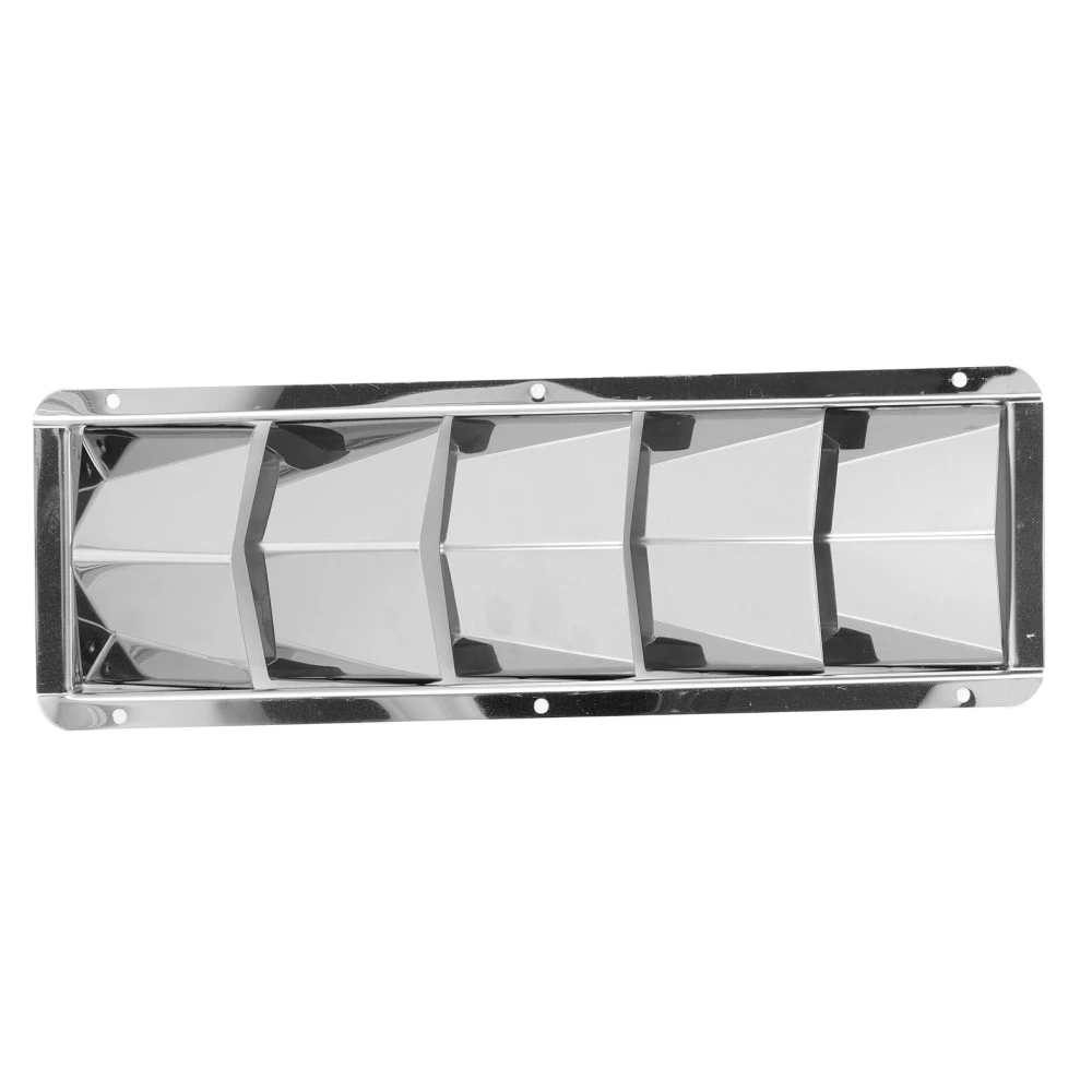 5 Slots Boat Louvered Vent Rectangle Anti Corrosion Anti Rust Boat Marine Stainless Steel Vent for Yachts