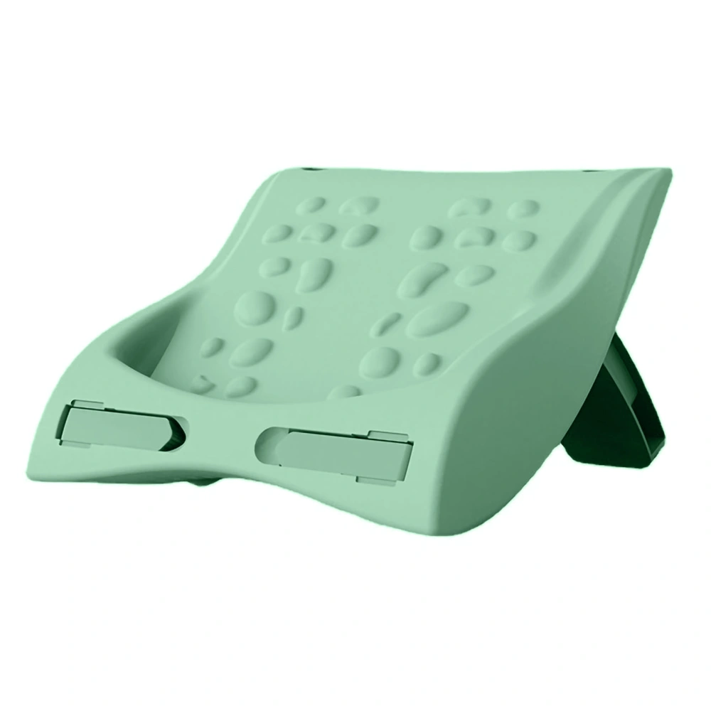 Stretch Board PE ABS TBR Folding Muscle Tension Massage Relaxation Standing Plate Fitness Pedal for Foot Green