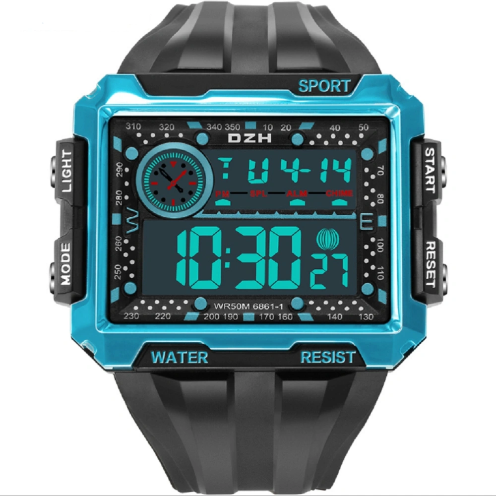 Outdoor Sport Watch Men Luminous Waterproof Watch Screen Electronic Digital Wrist Watch