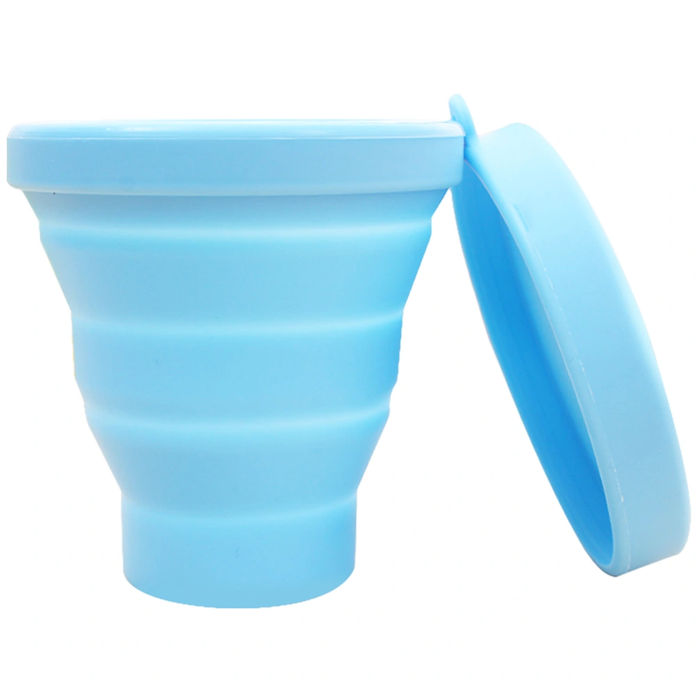 170ML Silicone Collapsible Mug Silicone Travel Mug Wear Resisting Lightweight Silicone Retractable Cup for Travel Picnic