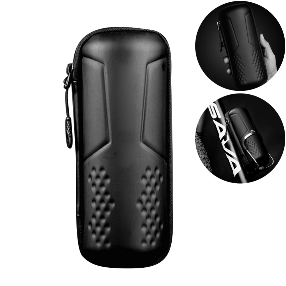 Bike Tool Bag Bike Storage Capsule Waterproof EVA Hard Shell Cycling Repair Tool Bag Pouch with Zipper