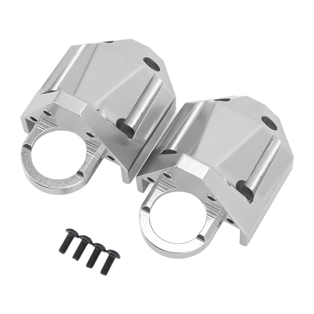 RC Rear Axle Gearbox Housing Aluminium Alloy Strong Easy Installation RC Axle Gearbox Housing for TRAXXAS 1/7 UDR Silver