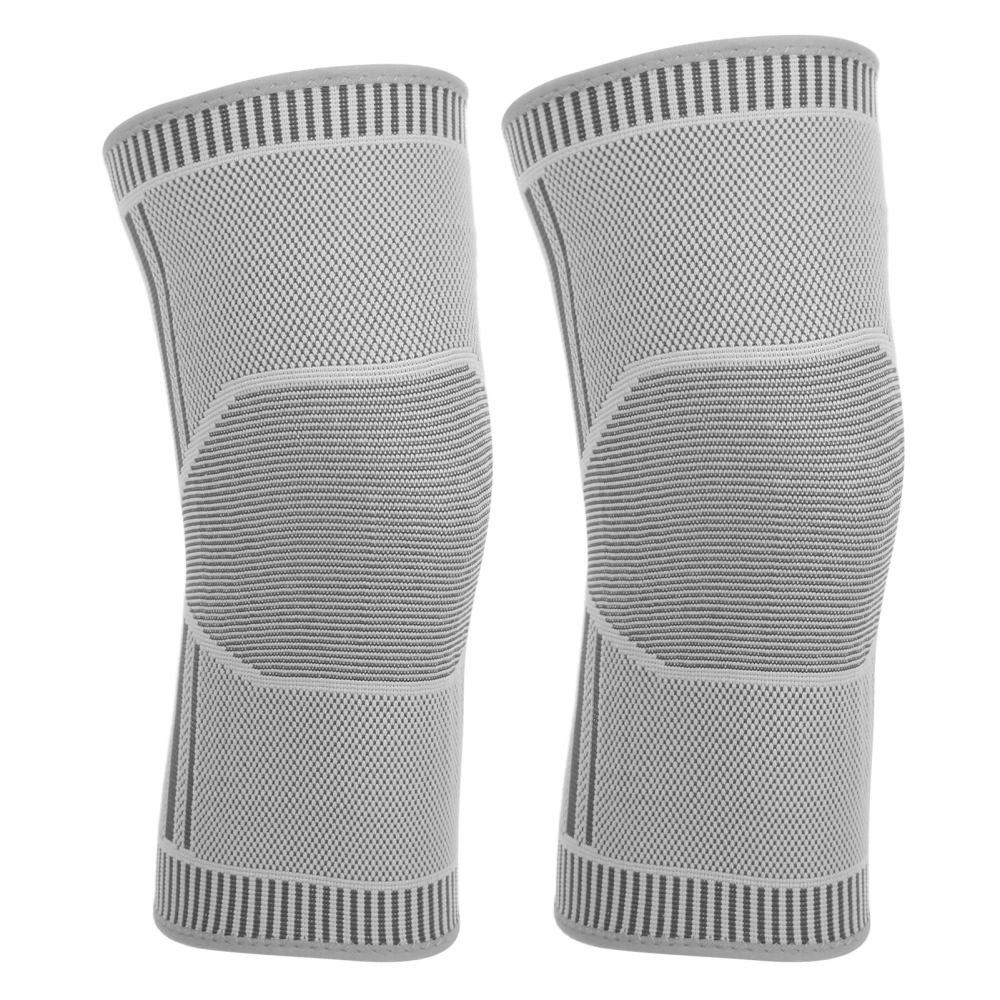 1 Pair Knee Support Sleeve Double Sided Heat Up and Prevent Cold Graphene Knee Pads for Knee Protection S