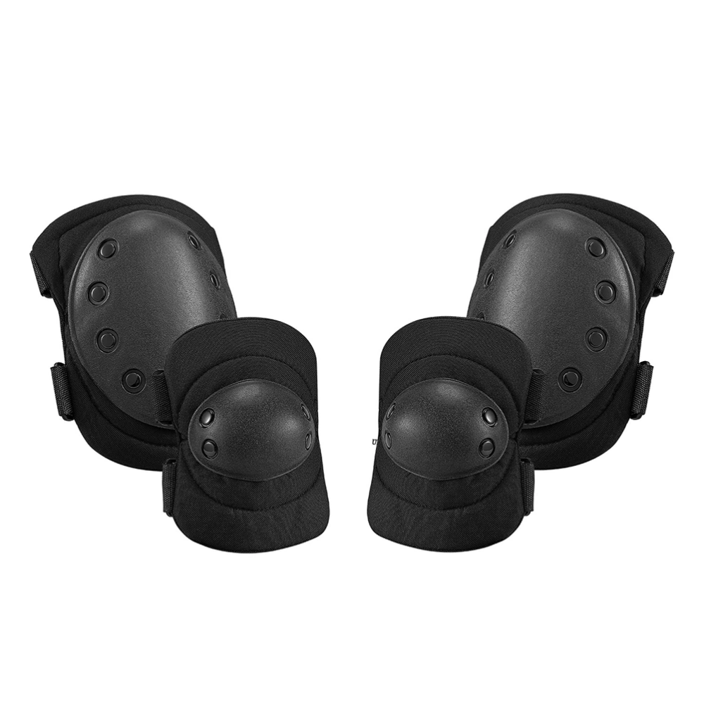 Military Knee Pad Elbow Pad Set Knee Elbow Protective Pads for Outdoor Sports Safety Guard Gear