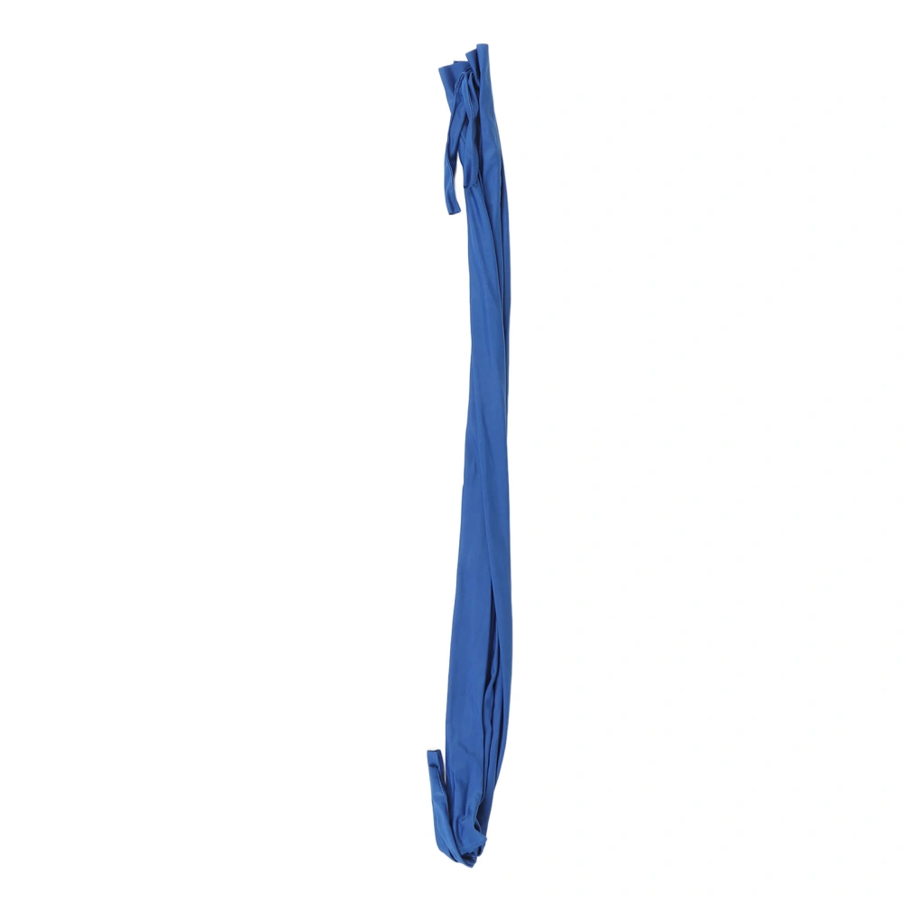 Horse Tail Wrap Extended Elastic Braided Horse Tail Bag for Helping Repel Mosquitoes and Lengthening Strike Range Blue