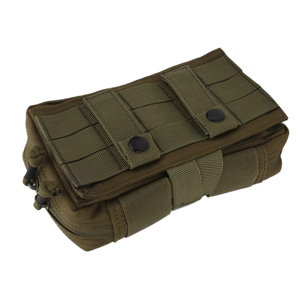 Outdoor Medical Bag Multifunction Emergency Survival Bag for Sports Mountaineering Travel Camping OD Green