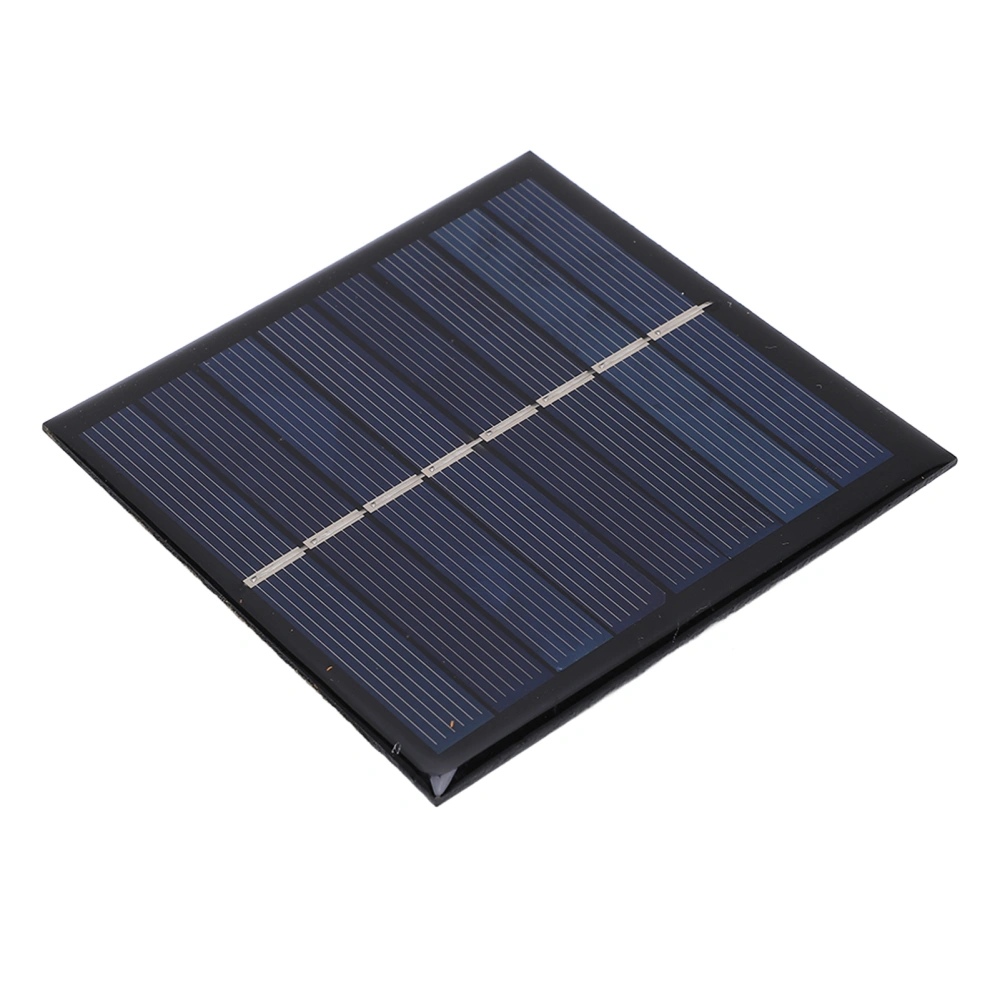 BuyWeek 1W Solar Panel 4V High Conversion Rate Energy Saving High Stability Solar Charging Panel for DIY Solar Power Charger