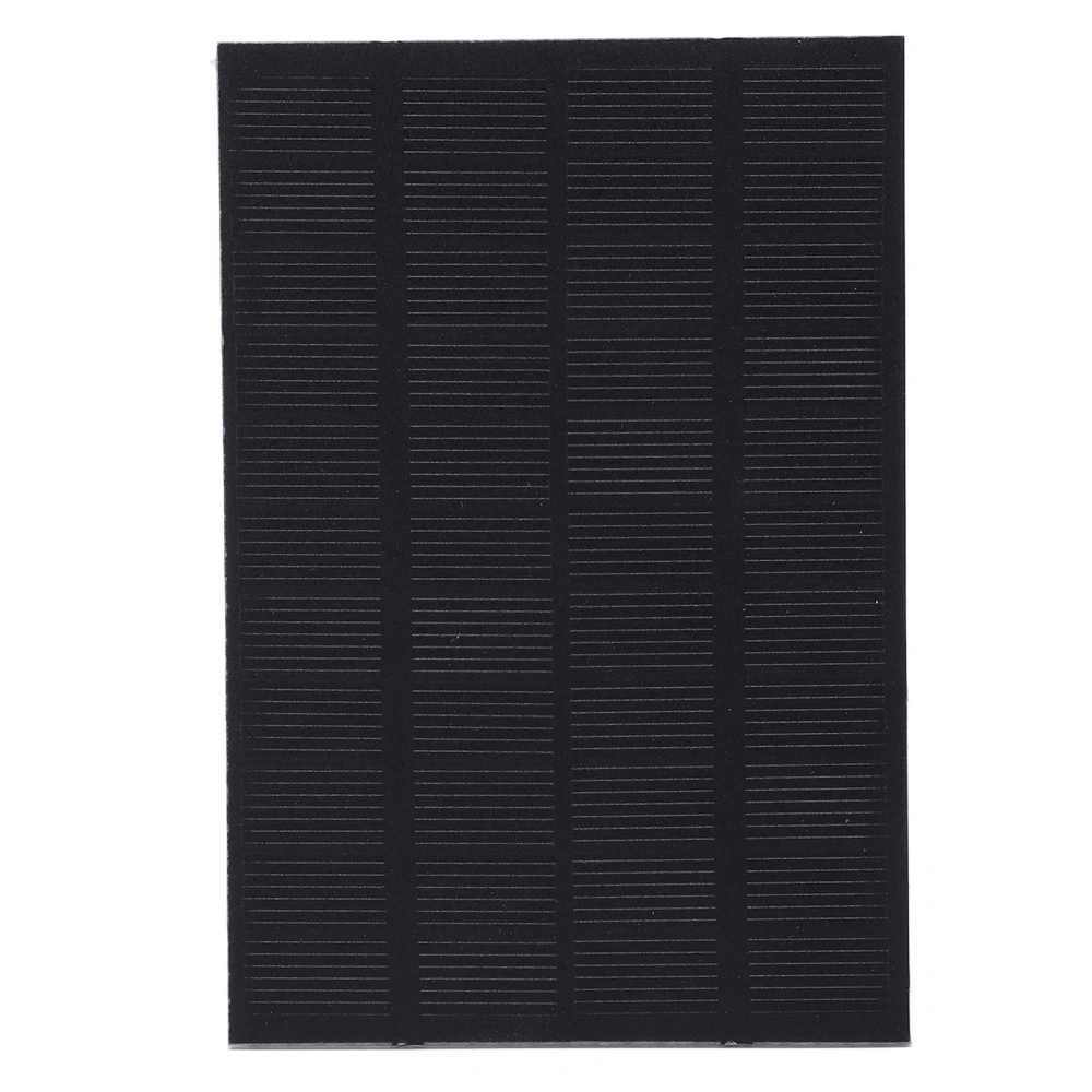 Solar Panel 1.5W 11V High Conversion Rate Weather Resistant Energy Saving Portable Lightweight Solar Cell Panel