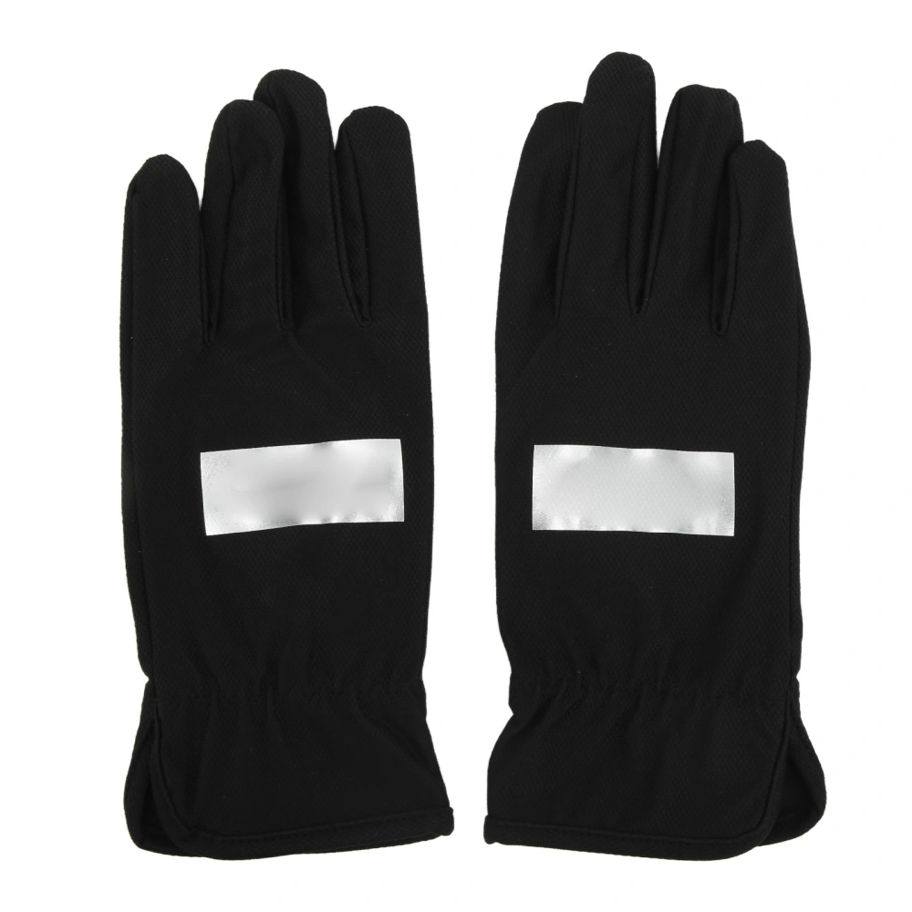 Fishing Gloves Outdoor Black Breathable Sun Protection Gloves for Men Women 1 Pair