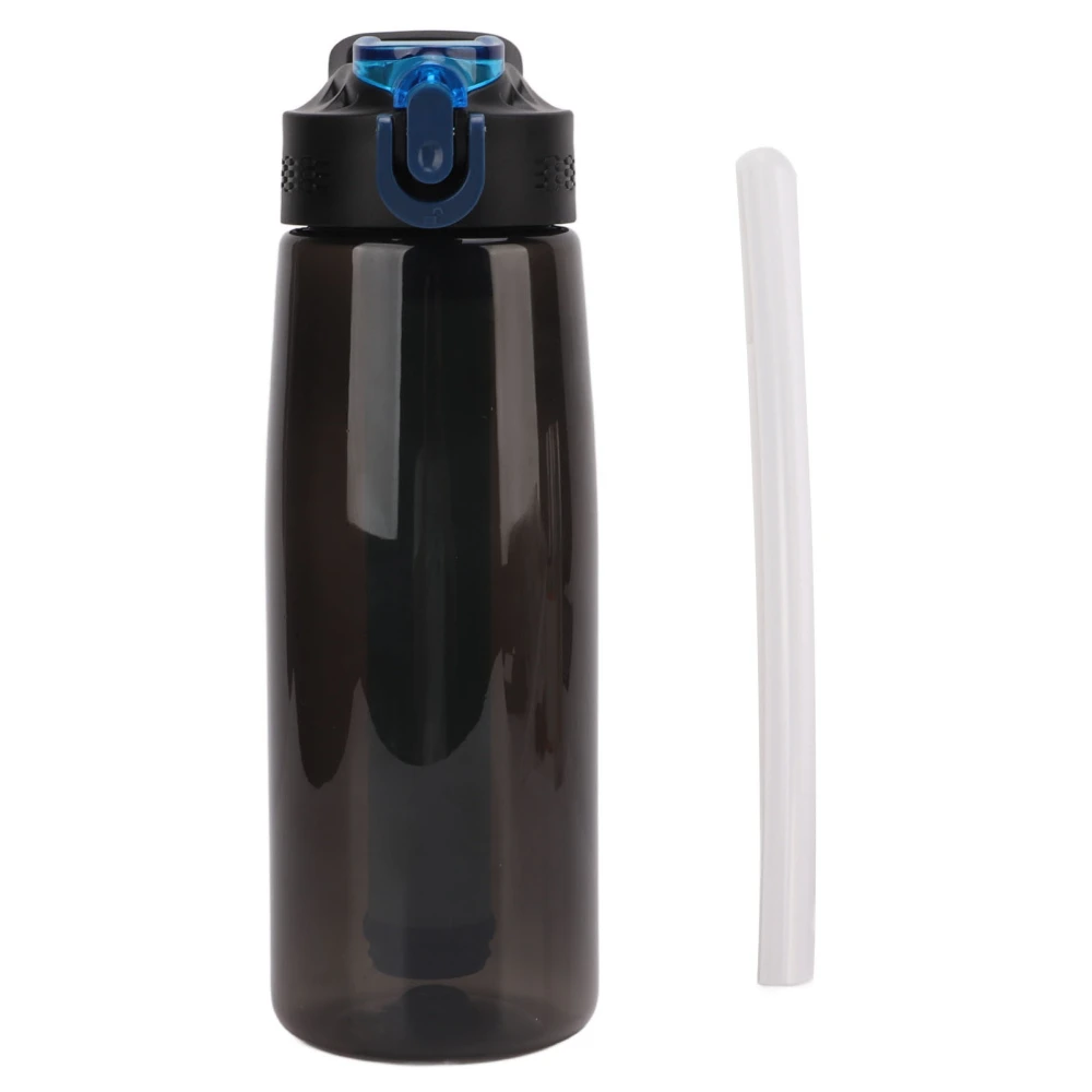 Water Filter Bottle Outdoor Sports Dustproof Leakproof Multi Layer Filter Rod Direct Drinking Filtering Water Bottle