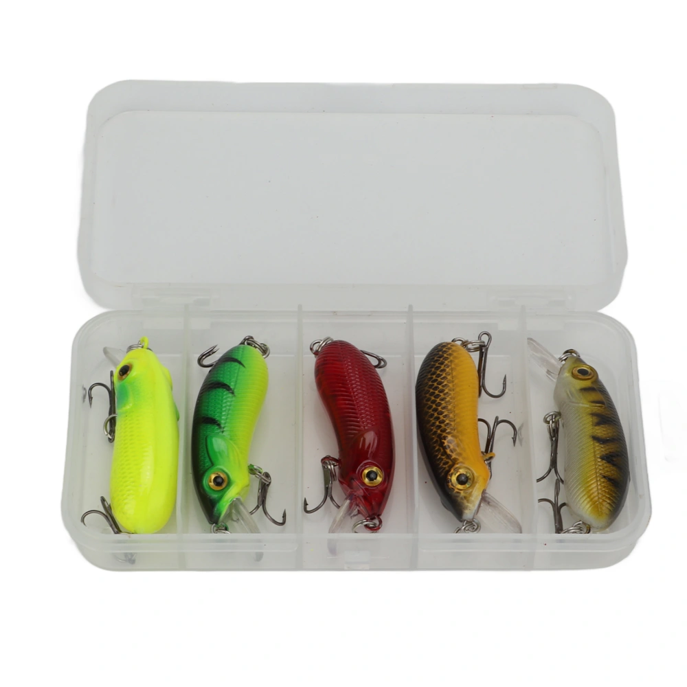 BuyWeek Fishing Lures Baits Biomimetic Luya Mini Slow Sink and Floating Fishing Lure Fishing Accessories