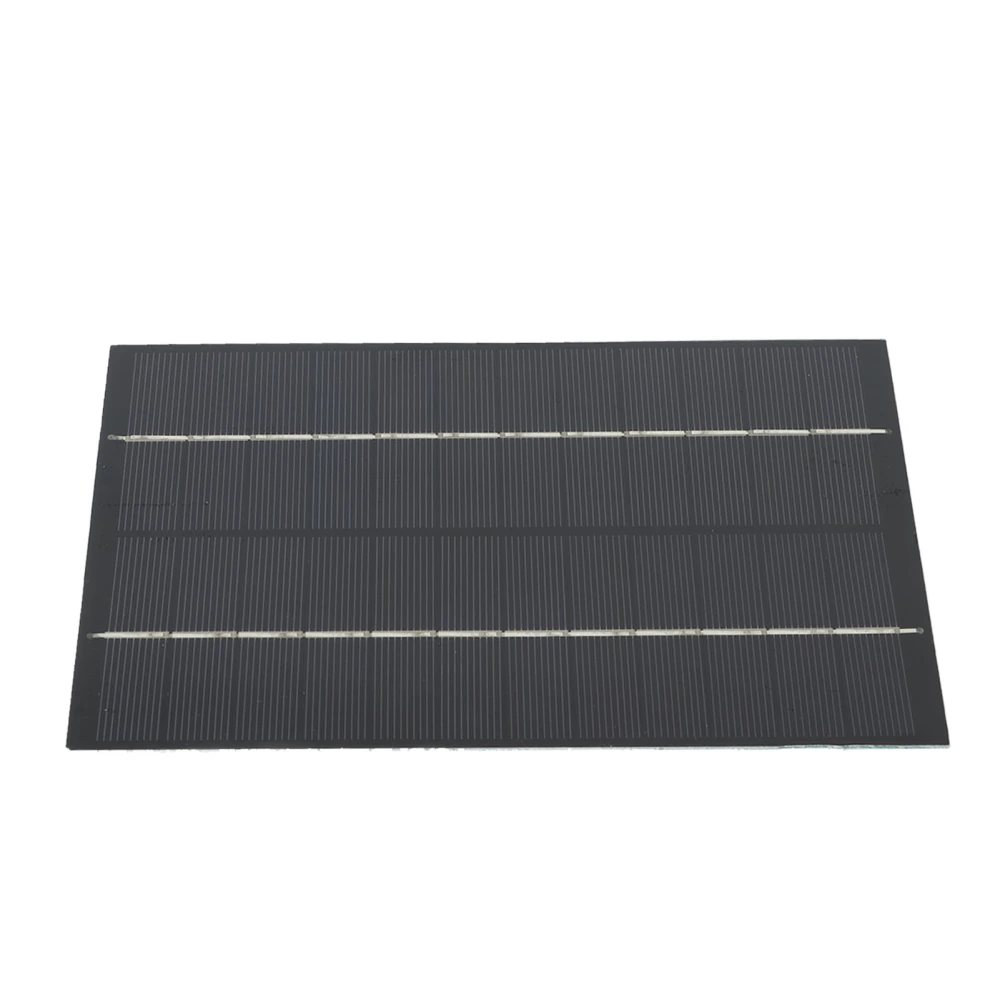 BuyWeek 4.2W 12V Solar Panel 200x130mm High Conversion Rate 0 to 350MA Solar Panels Energy Saving Solar Charger for Cellphone