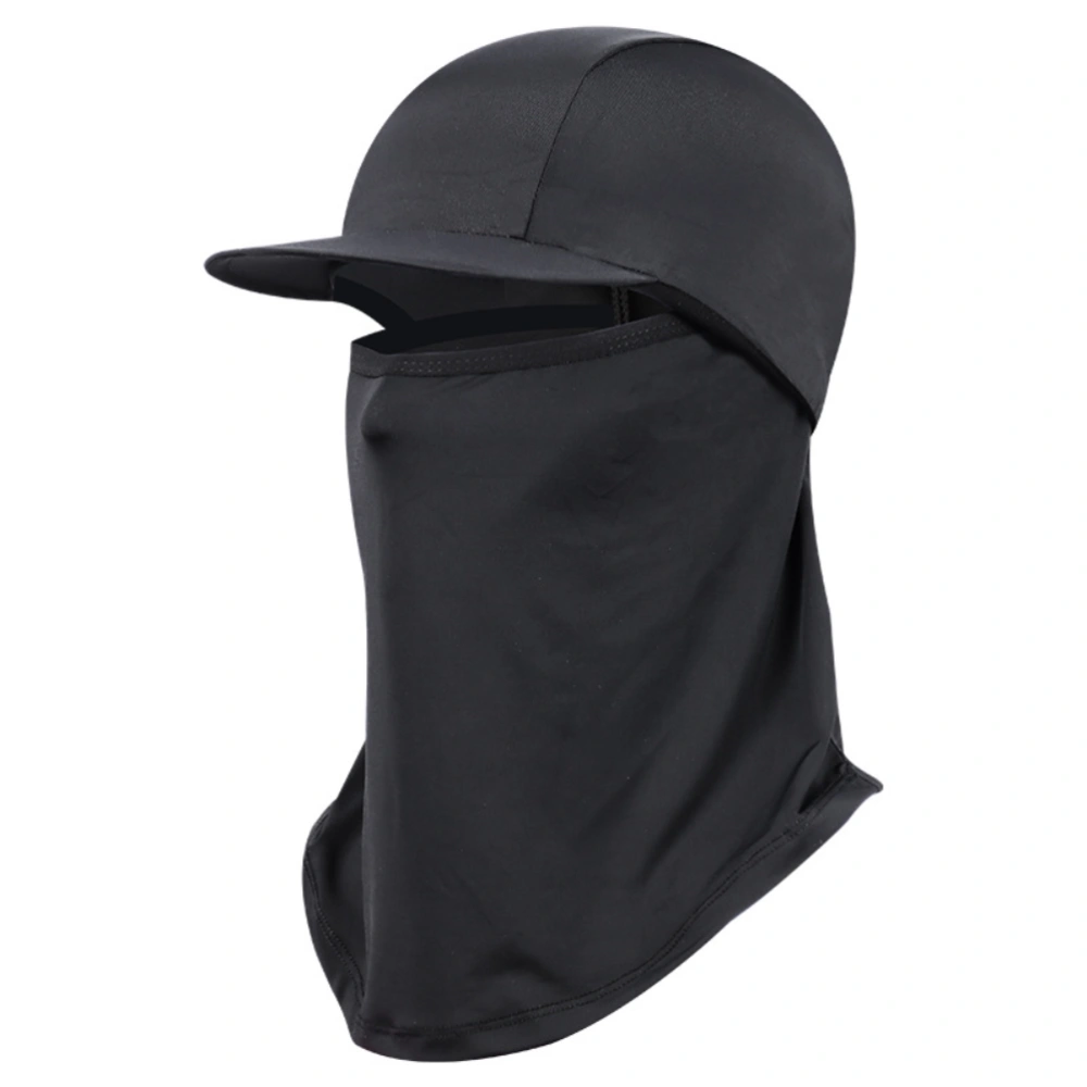 Balaclava Face Cover for Men Women UV Protection High Elastic Dustproof with Brim for Outdoor Sports Cycling Motorcycle Fishing Riding