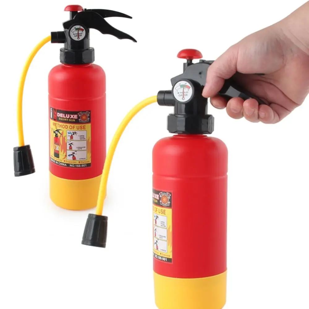 Fire Extinguisher Water Toys Realistic Firefighter Water Shooter Fun Fireman Toys for Kids Summer Beach Outdoor Water Fighting Play