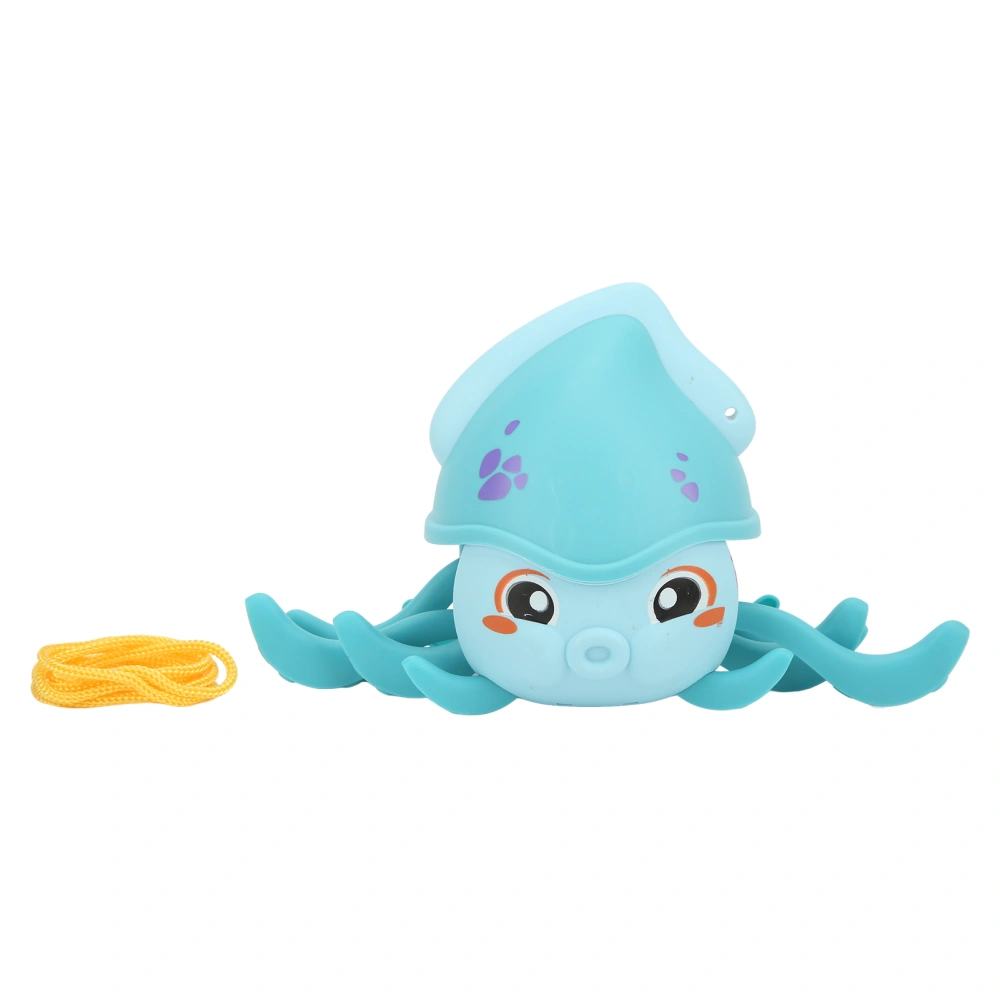 BuyWeek Octopus Bath Toy Cute Vivid Cognitive Ability Easy Operation Stimulate Imagination Baby Octopus Toy for Above 1 Year OldBlue