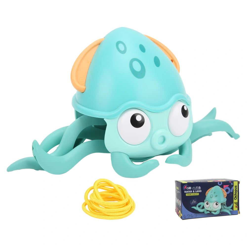 Octopus Toy Cute Floating Crawling Stimulate Imagination Birthday Gift Baby Beach Bathtub Toy for 18 Months AboveBlue