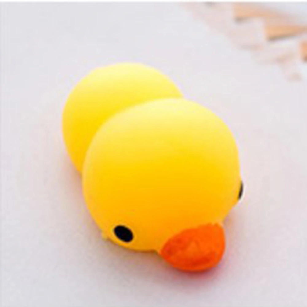 Squeeze Stress Relief Toy Animal Squishy Toy Soft PVC Decompression Toy Party Favor for Office HouseholdDuck