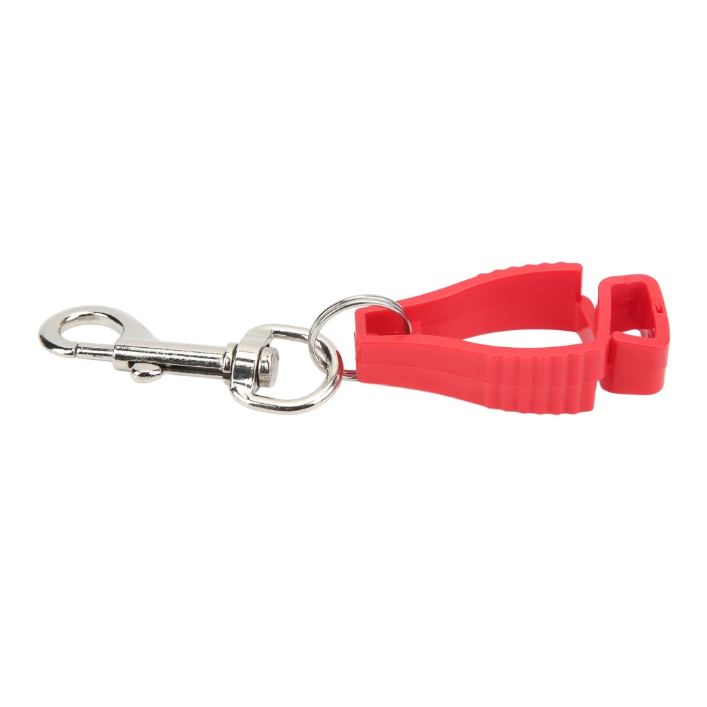 Multifunctional Glove Clip Holder Anti Lost Portable Grabber Catcher Safety Work ToolsRed