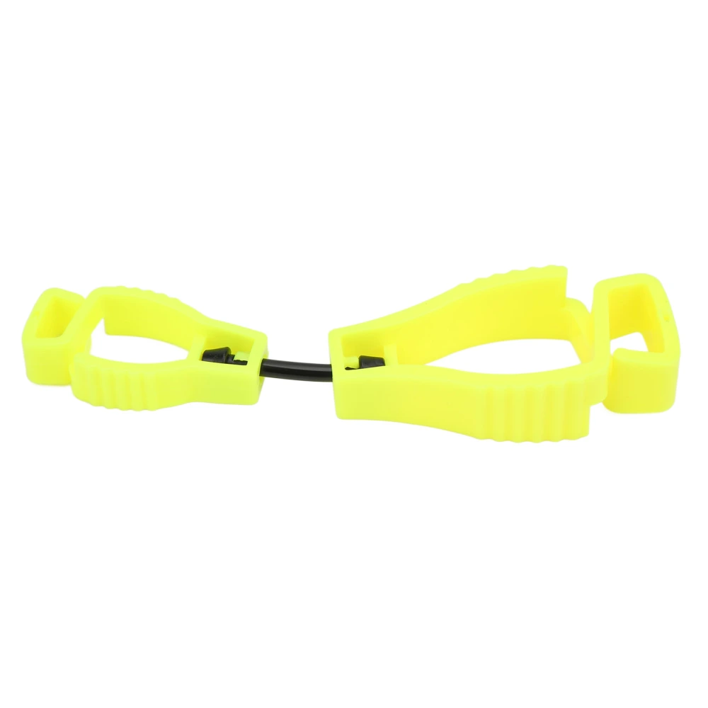 AT‑1 Work Glove Clip Plastic Safety Work Glove Holder Hanger Labor Clamp Anti Lost ClipYellow