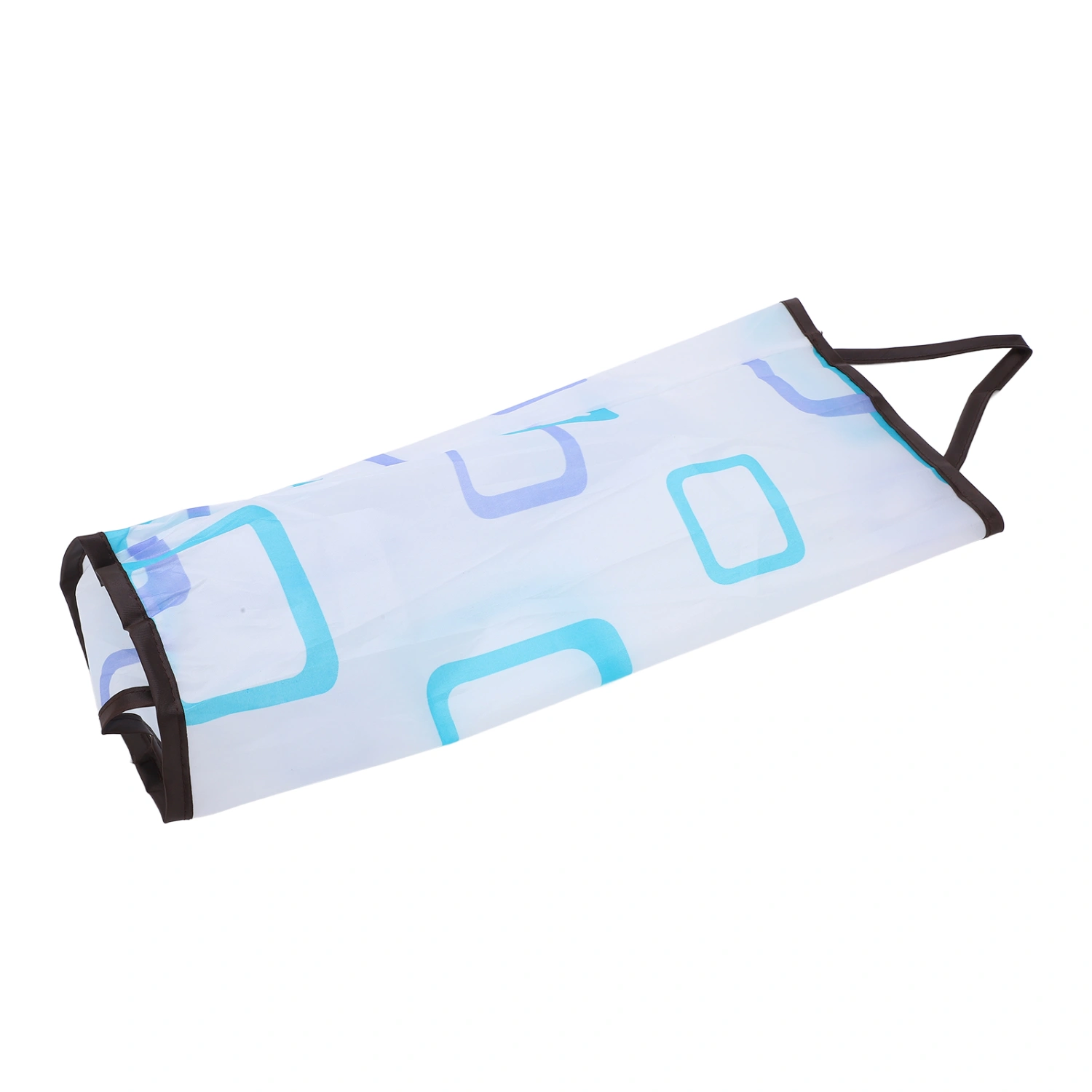 BuyWeek 42x18cm Small Items Storage Bag Large Capacity Portable Polyester Refuse Pouch Container for CampingWhite