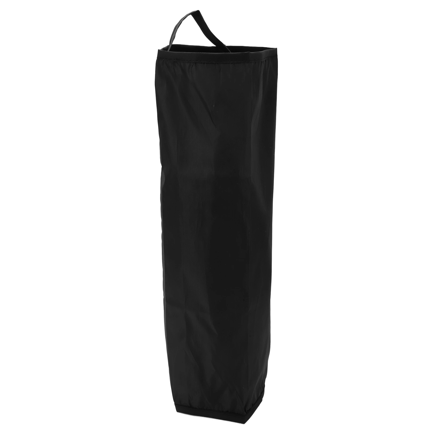 BuyWeek 42x18cm Small Items Storage Bag Large Capacity Portable Polyester Refuse Pouch Container for CampingBlack
