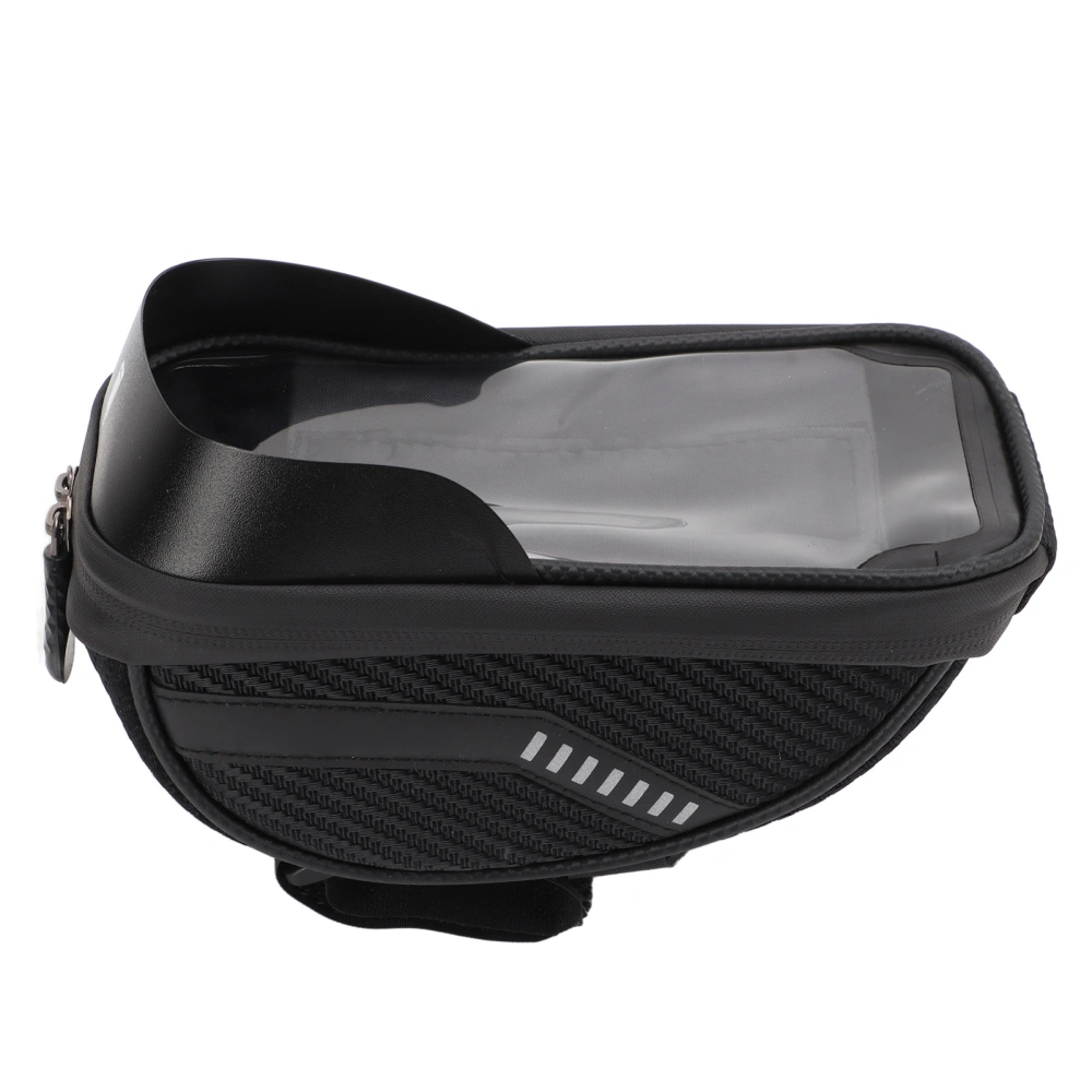 Bike Front Frame Bag Riding Phone Holder Bag Support Touch Screen for Mountain Road Bike