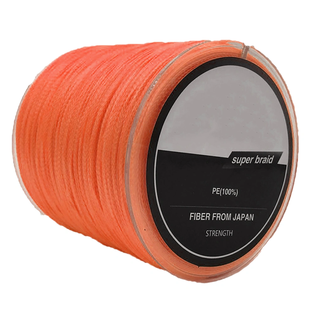 300m PE Fishing Line Carp 4 Strands Braided Anti Bite Line for Reservoir Lure Fishing Orange1