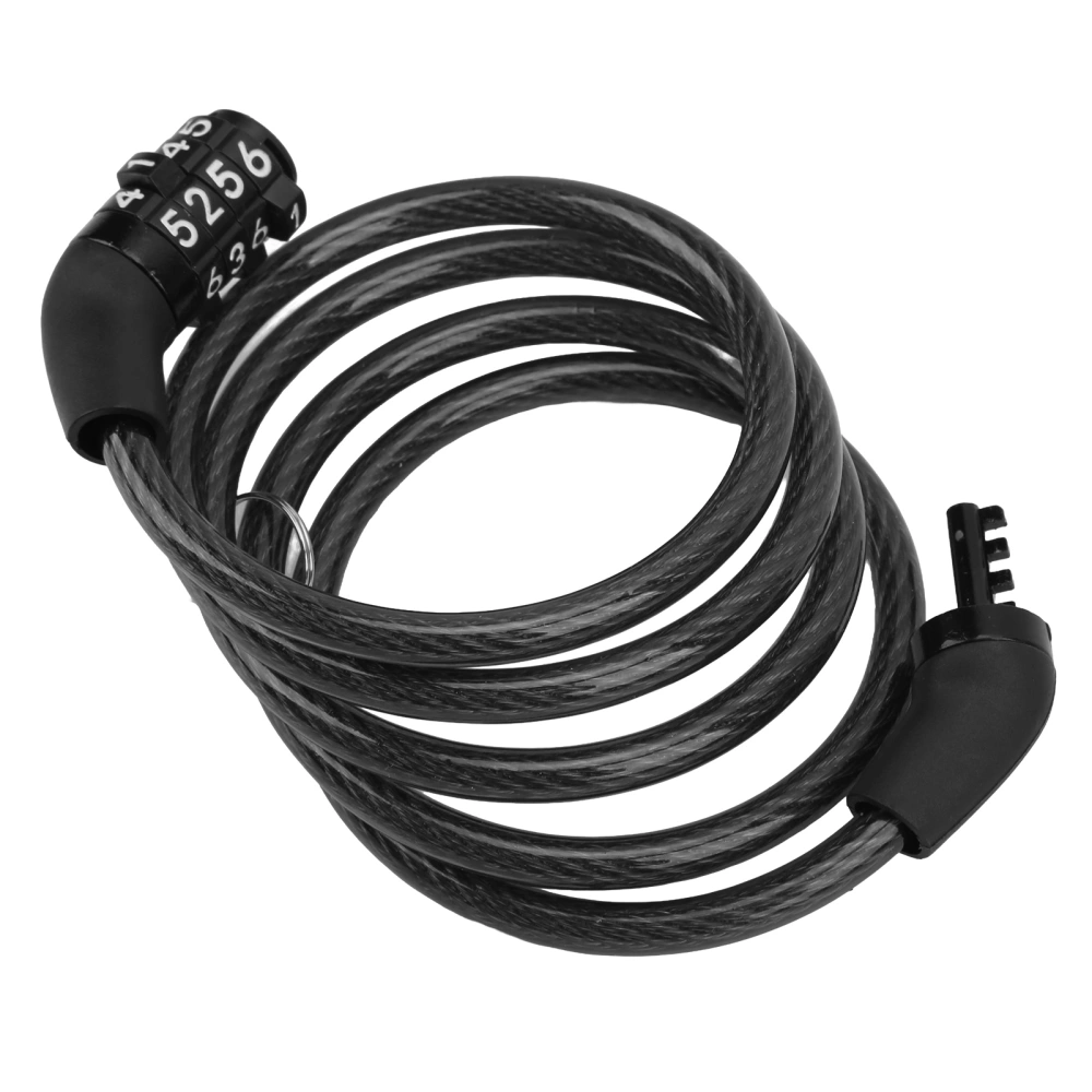 Bicycle Combination Lock Prevent Theft Bicycle 4 Digit Combination Lock Cable for Bicycle Mountain Bike