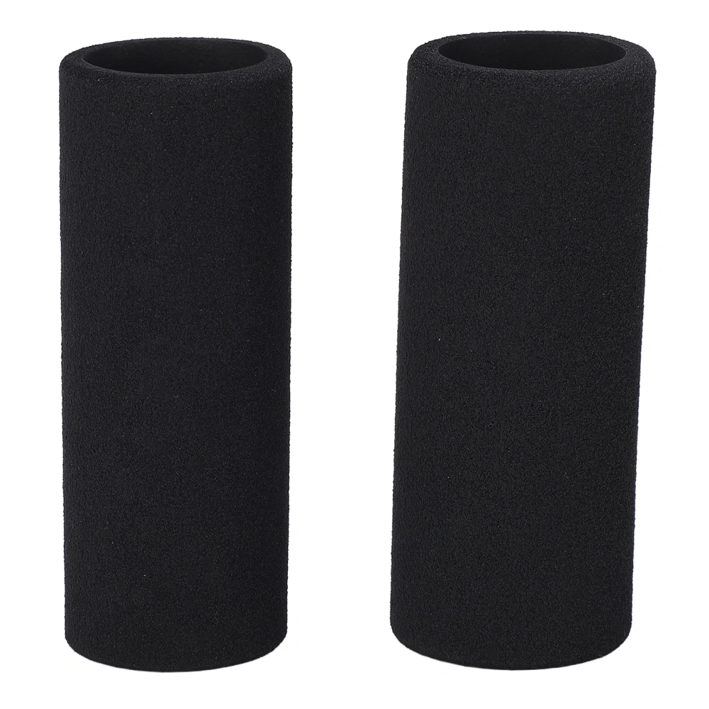 1 Pair Sponge Bicycle Handlebar Grips Anti Slip Bike Handle Grips Sun UV ProtectionHandle Cover for MotorcycleInner Diameter 31mm (Applicable Scope 3.17‑3.68cm)