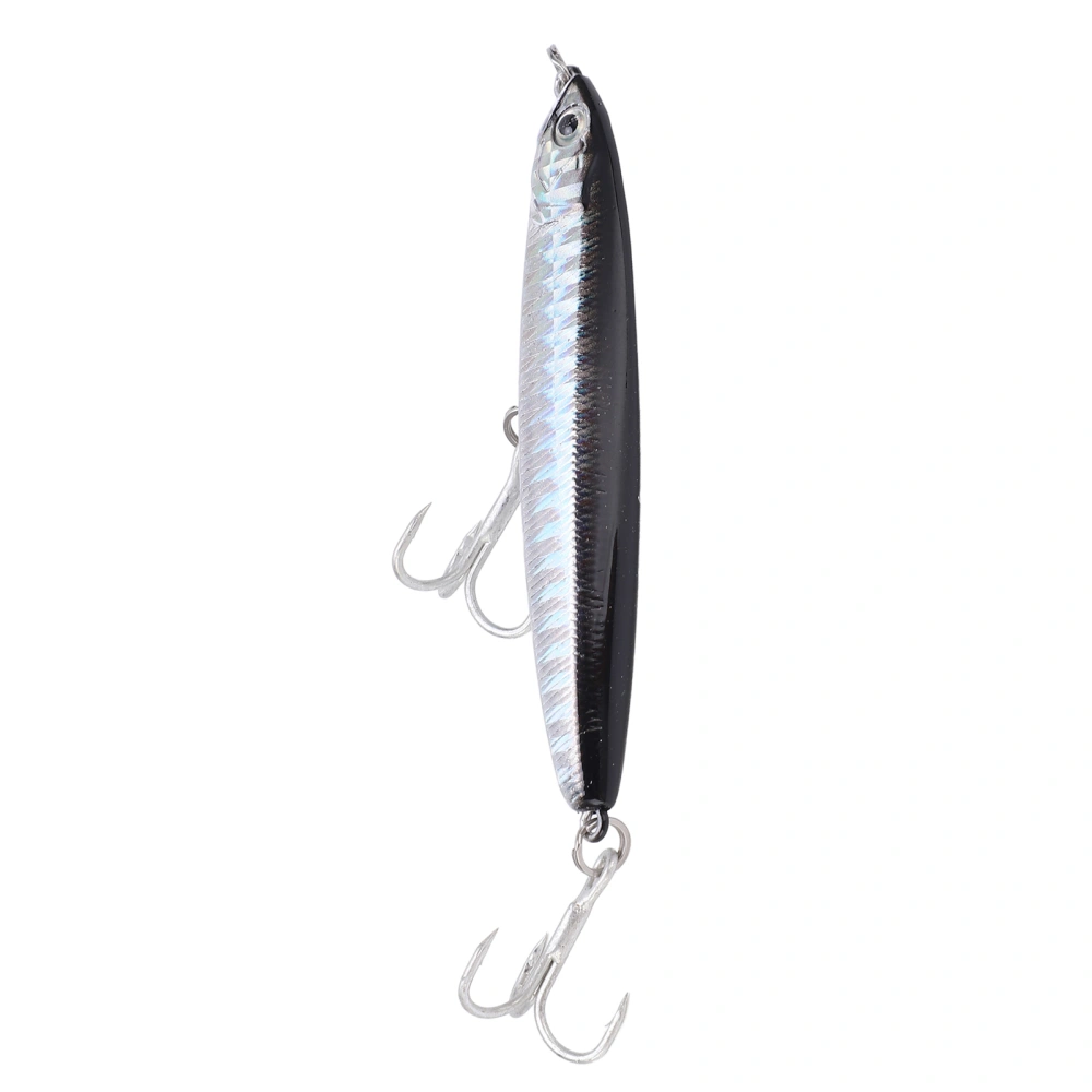 14g Minnow Lures Hard Bait with Two Hook 3D Eyes Artificial Lures Fishing Swimbaits for Saltwater#2