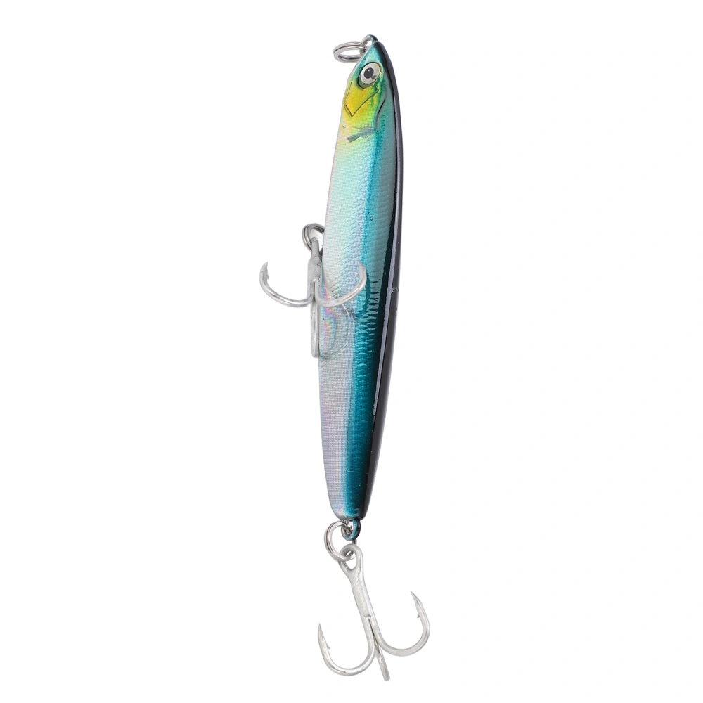 14g Minnow Lures Hard Bait with Two Hook 3D Eyes Artificial Lures Fishing Swimbaits for Saltwater#3