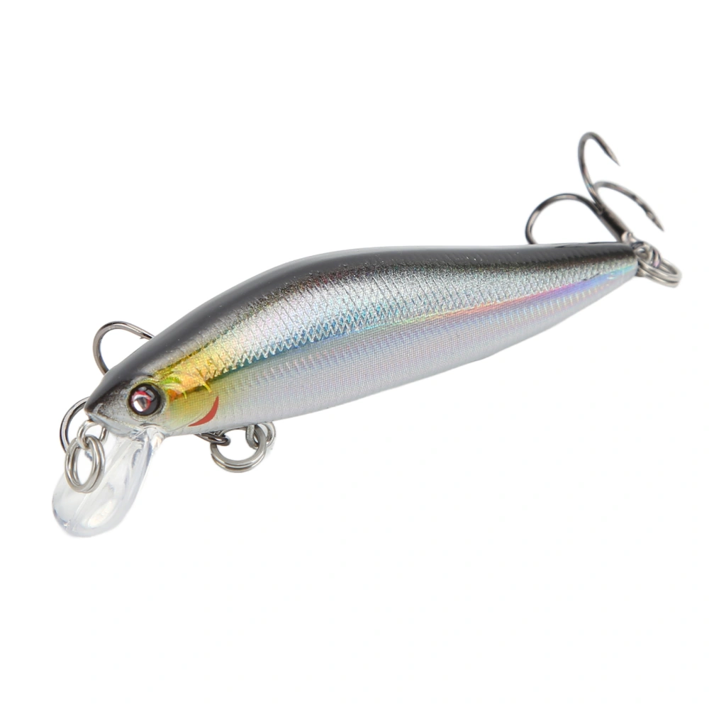 7g Minnow Baits Anti Corrosion Fishing Hard Lures Artificial Fishing Tackles with 2 Barb HooksNo. 1