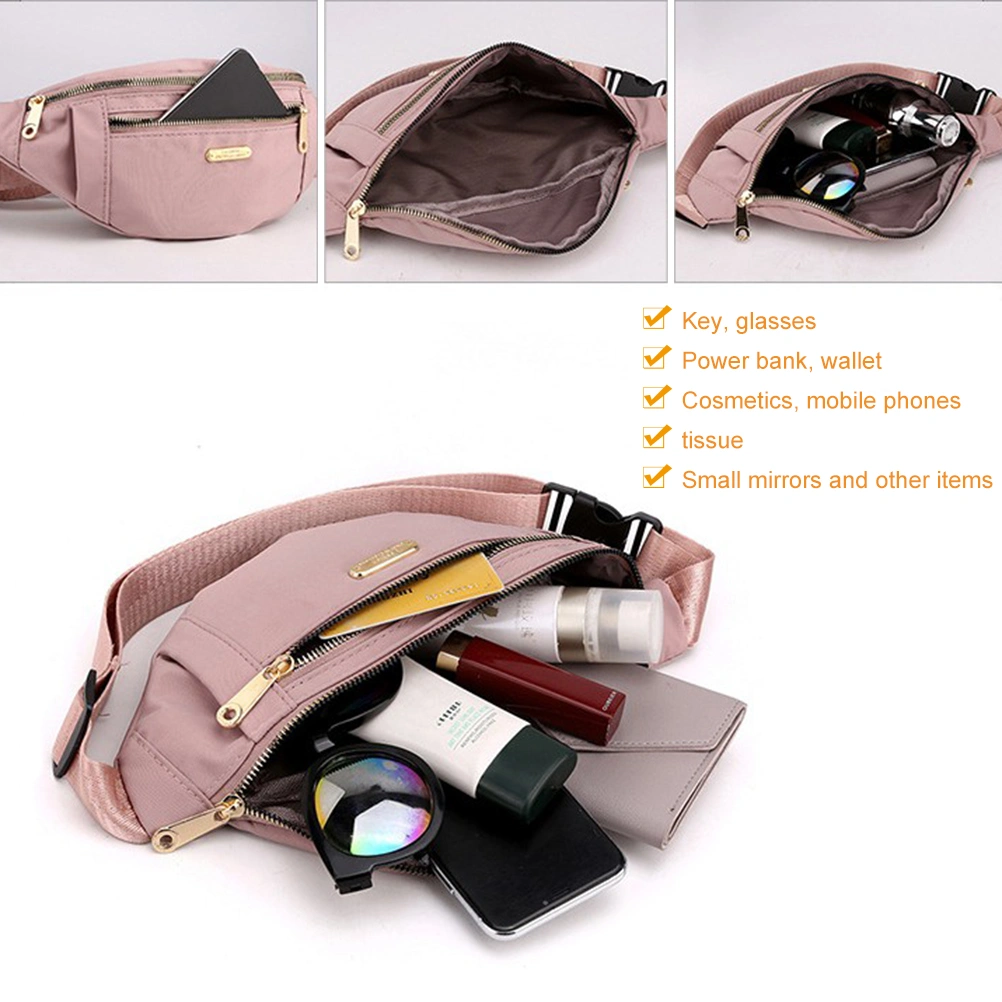 Fanny Pack for Women Waist Bag Casual Hands Free Wallets Waist Pack Phone Bag for Workout Traveling Running