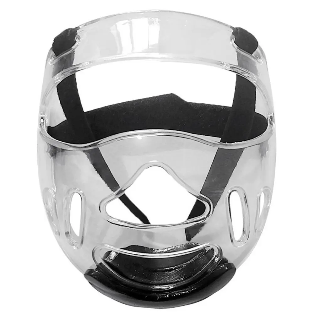 Taekwondo Headgear Clear Face Guard Portable Detachable Taekwondo Head Guard Protective Helmet for Kids Adults