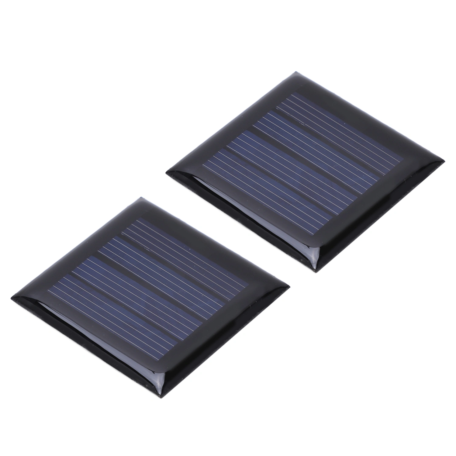 BuyWeek 2pcs 2V 210mA Micro Solar Panels Mini Solar Cells DIY Electric Toy Materials Photovoltaic Cells Charger 40x40mm/1.6x1.6in