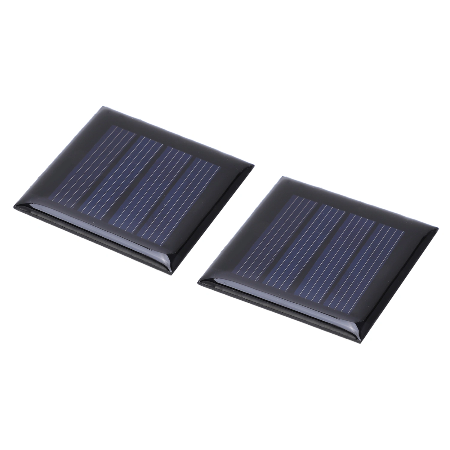 BuyWeek 2pcs 2V 210mA Micro Solar Panels Mini Solar Cells DIY Electric Toy Materials Photovoltaic Cells Charger 40x40mm/1.6x1.6in