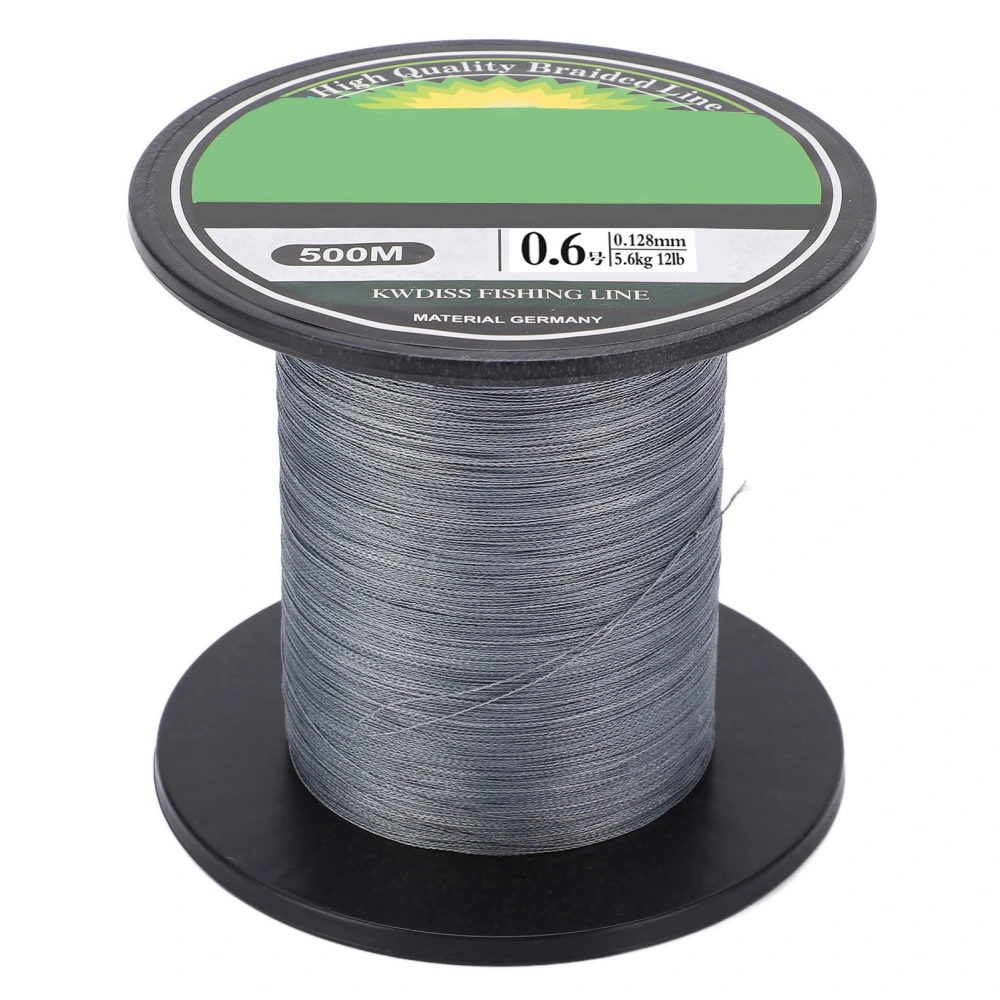 500m Super Strong PE Fishing Line Carp 8 Strands Braided Line for Saltwater FishingNO. 0.6