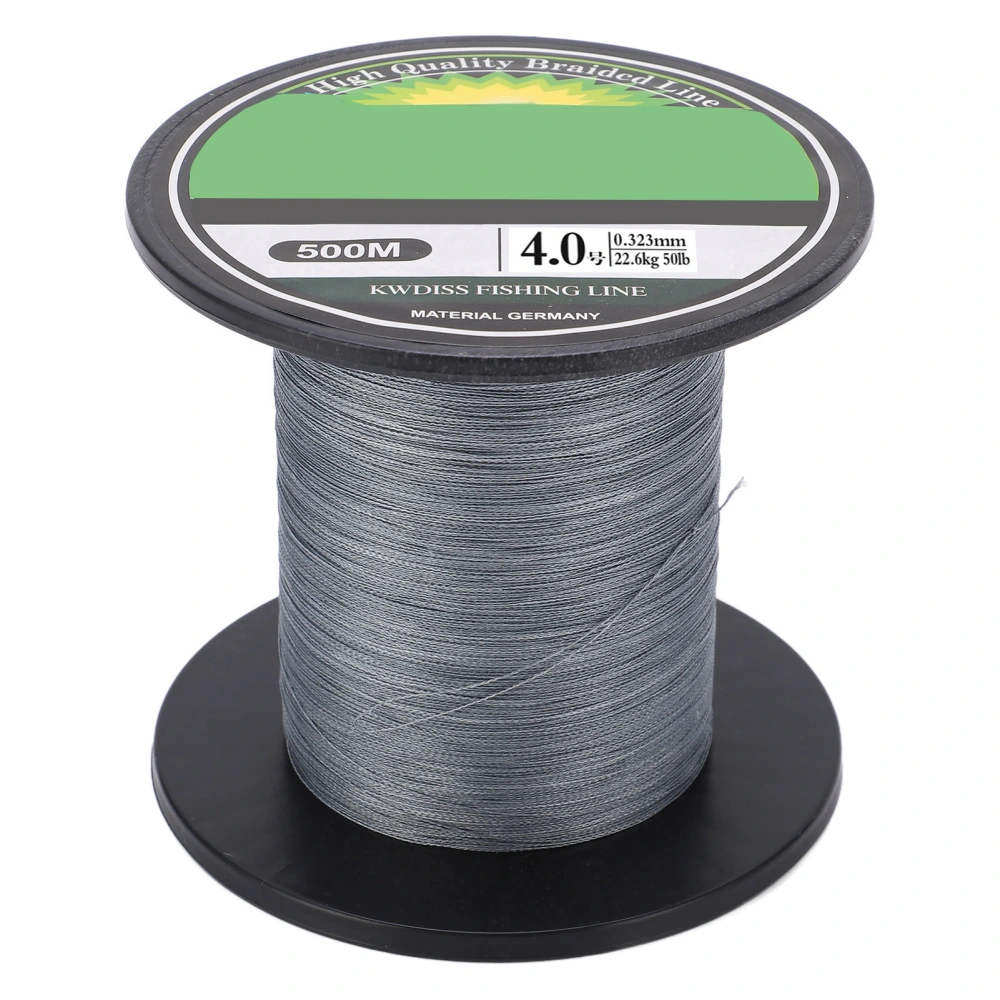 500m Super Strong PE Fishing Line Carp 8 Strands Braided Line for Saltwater FishingNO. 4.0