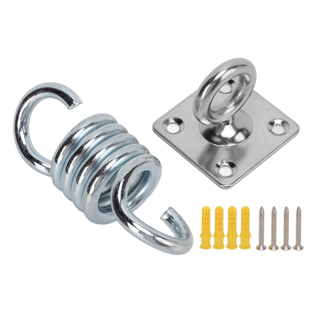 Stainless Steel Hammock Bracket Suspension Hook Swing Hanger Buckle Ceiling Mount Kit