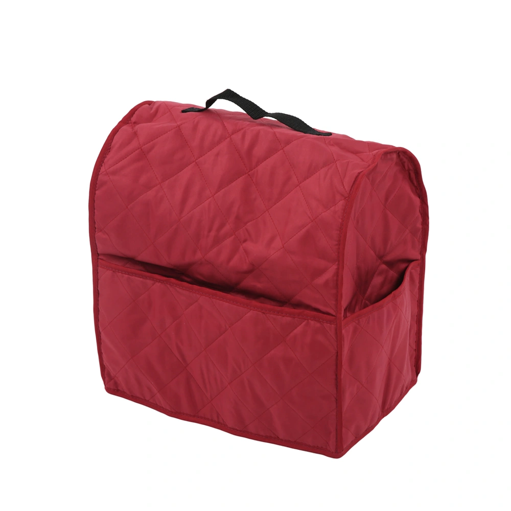 Kitchen Mixer Cover Dust Carry Bag Anti Dirt Anti Scratches Kitchen Food Dust CoverWine Red