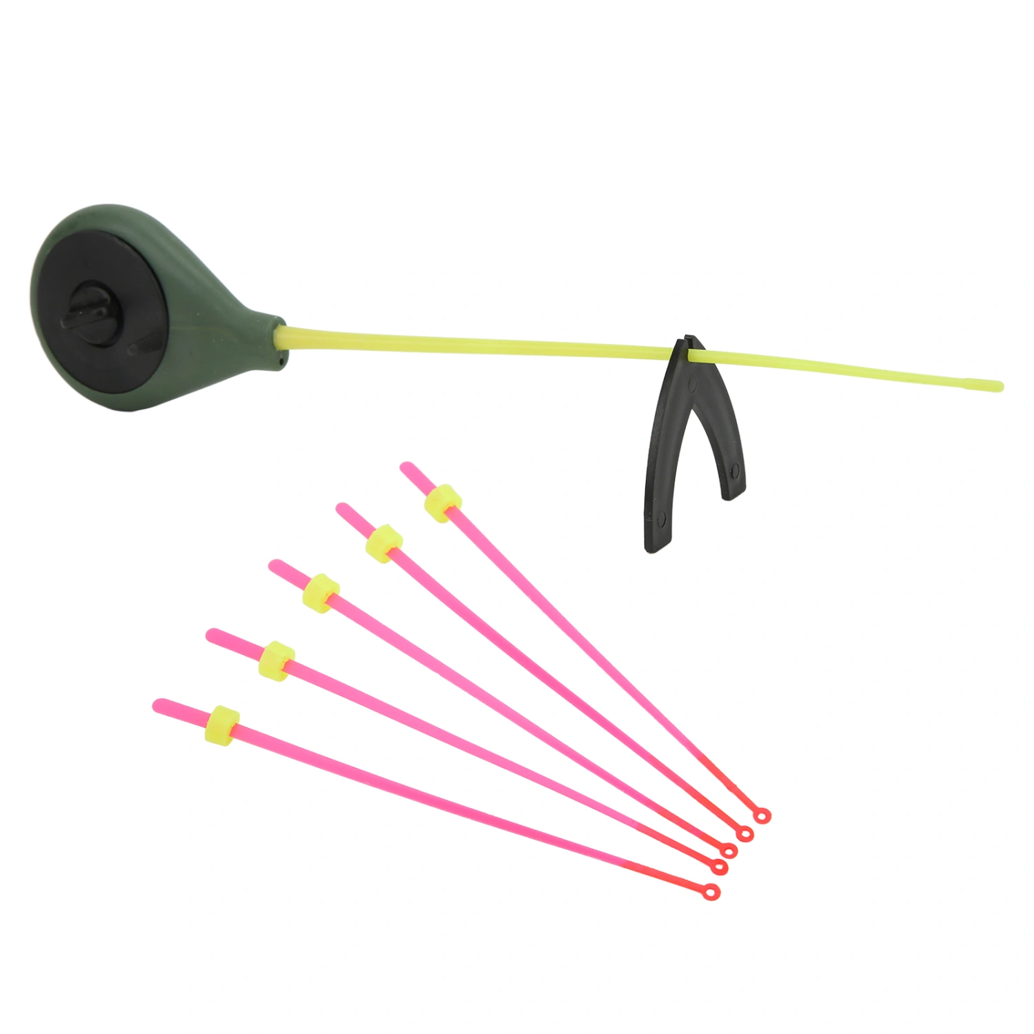 Ice Fishing Rod Kit Mini Ice Fishing Rod with Top Tip Portable Fishing Tackle for Winter Fishing14cm