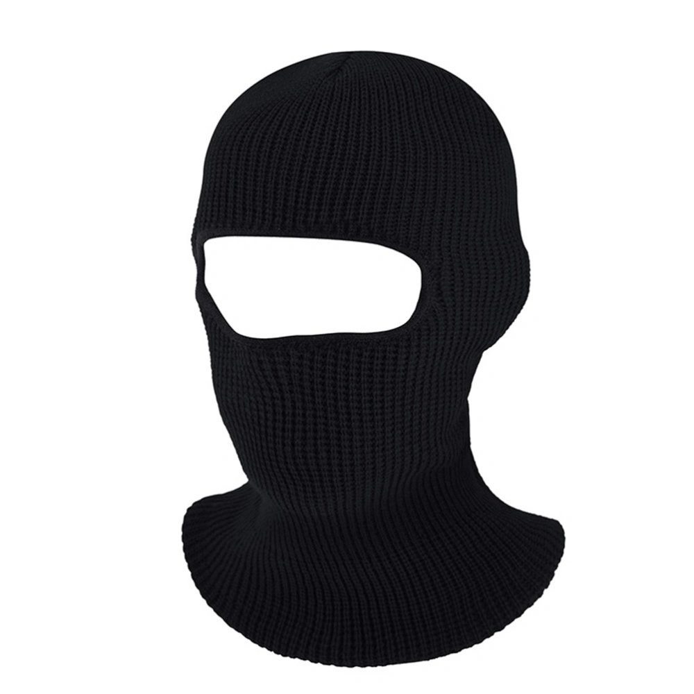 BuyWeek 1 Hole Balaclava Knitted Face Cover Winter Windproof Breathable Ski Face Cover for Men Women Outdoor Cycling Skiing Running