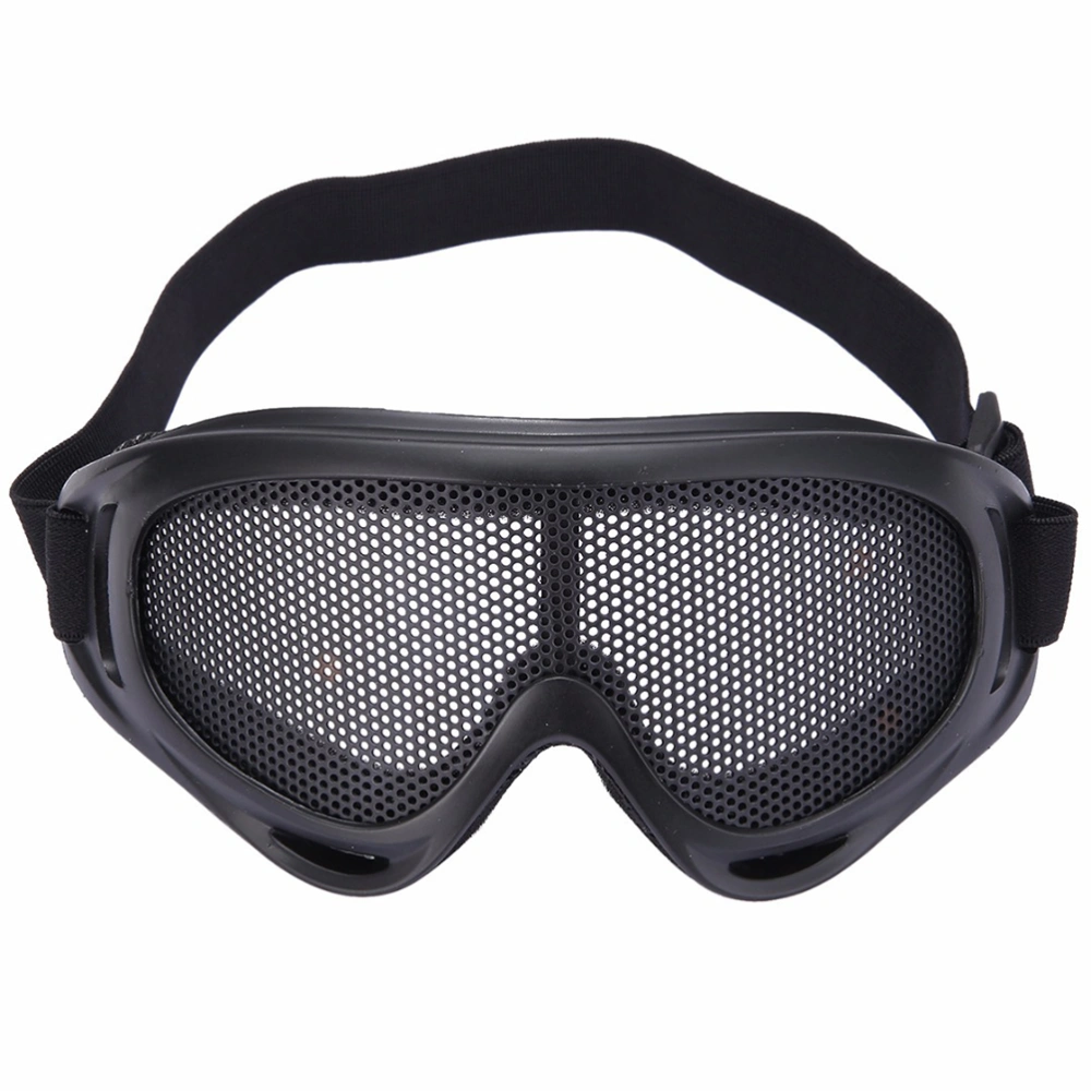 Mesh Goggles Metal Anti Fog Safety Goggles Motorcycle X400 Mesh Goggles Eyesight Shield Headband Googles