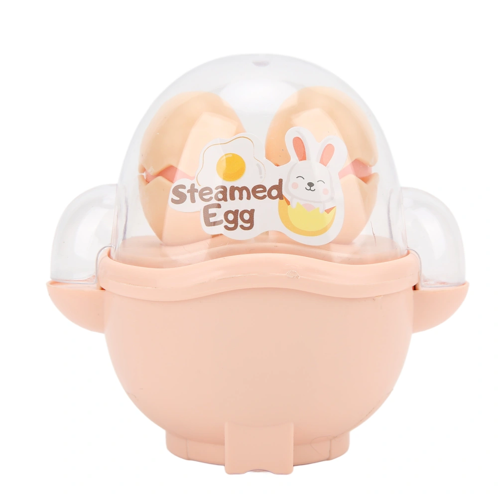 BuyWeek Portable Simulation Egg Steamer Household Multifunctional Role Playing Interactive Toy for 3+