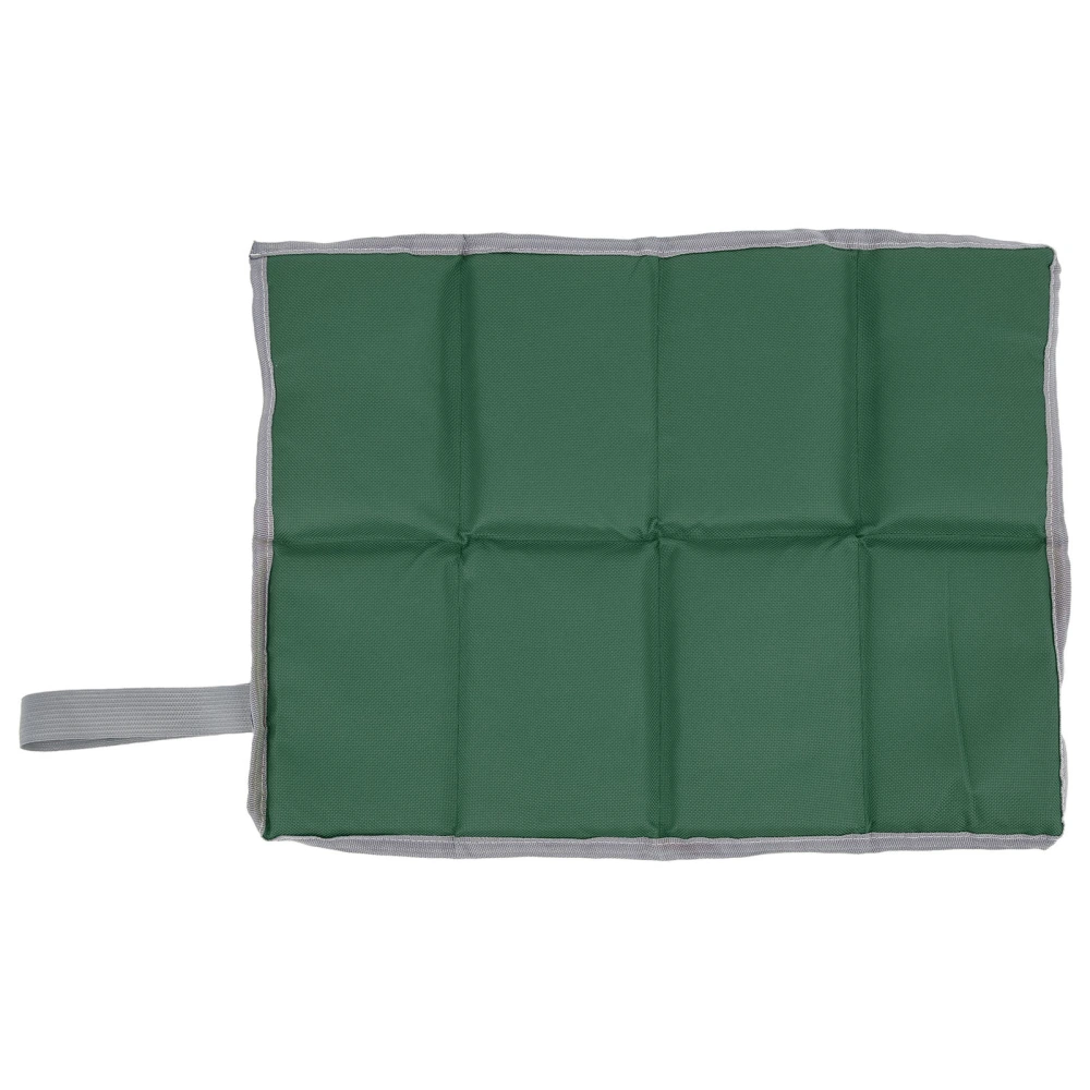 BuyWeek Picnic Cushion 3 Layer Thickening Moisture Proof Water Repellent Reliable Sewing Outdoor CushionsMilitary Green