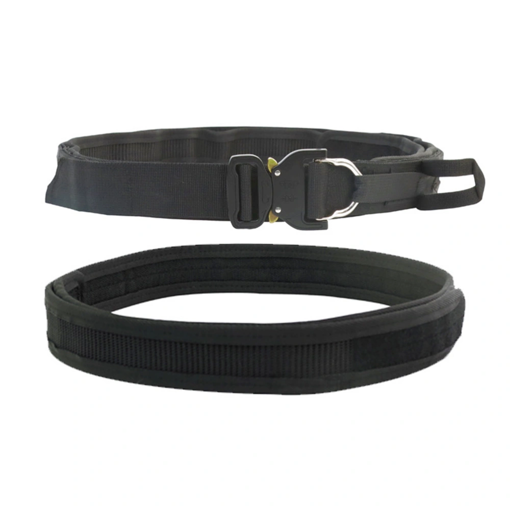 Quick Release Rigger MOLLE Belt 3.8cm Nylon Heavy Duty Belt for Men Outdoor