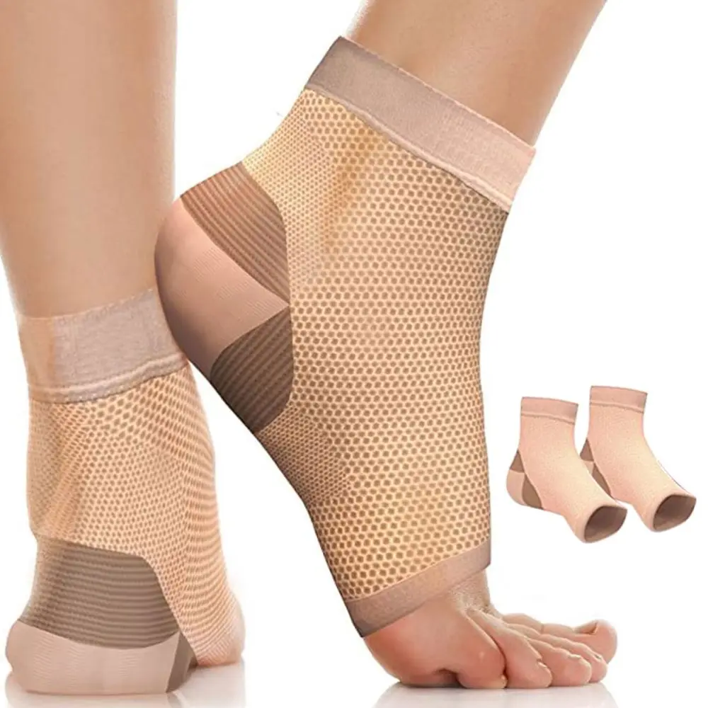 Plantar Fasciitis Compression Socks for Women Men Ankle Compression Sleeve for Arch Support Heel Discomfort Relief