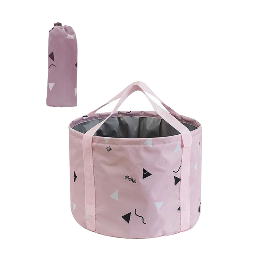 Collapsible Foot Bath Basin Portable Folding Travel Foot Bath Tub Foldable Water Bucket for Camping Washing