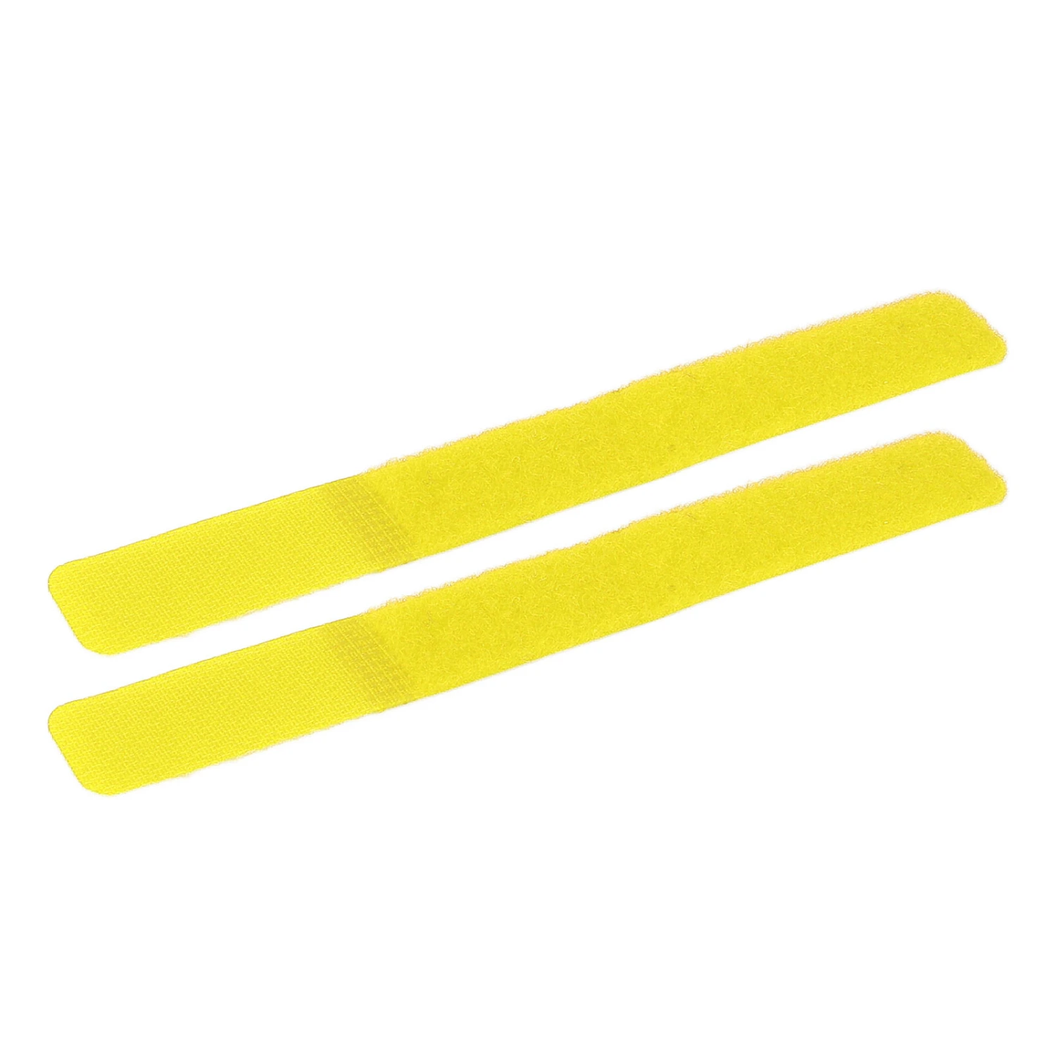 BuyWeek 2Pcs Fastening Straps Nylon 20x180mm Adjustable Elastic Bicycle Fixed Organizer BeltsYellow