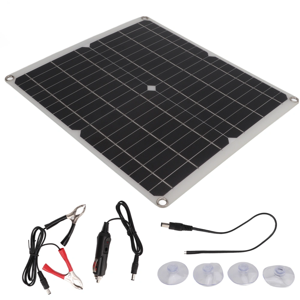 Outdoor Portable Solar Panel 25W Foldable USB Monocrystalline Solar Panel Kit for Mobile Phone Laptops